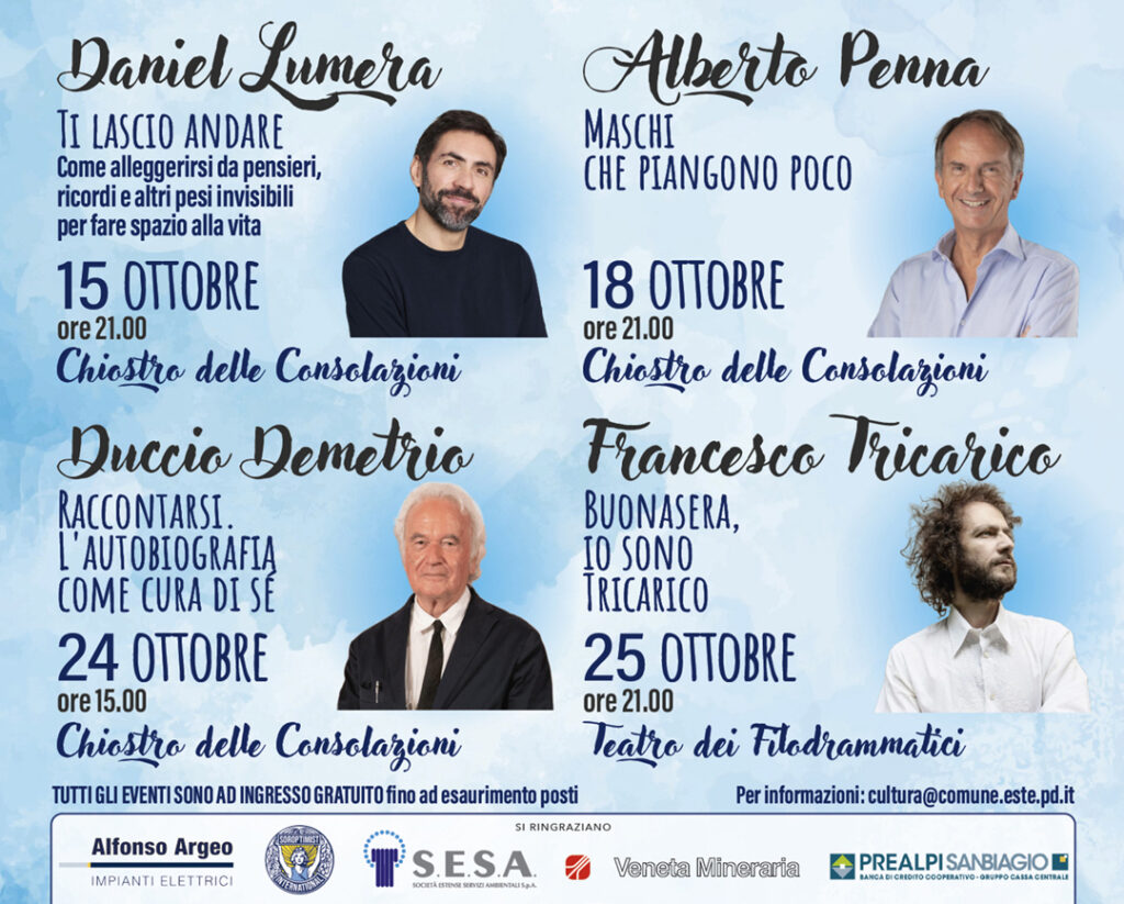 Apro l'anima e gli occhi Este Programma